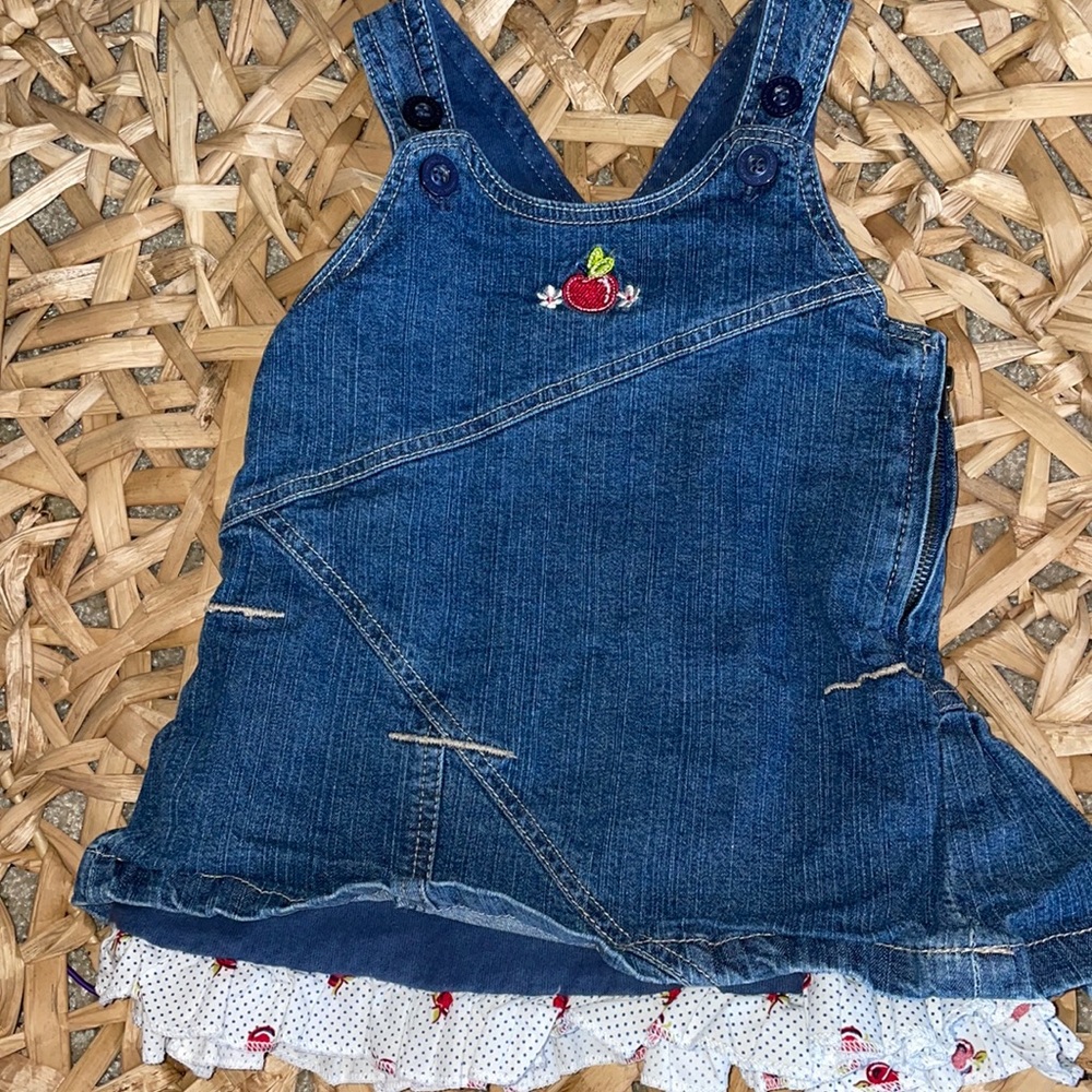 Girls 12 Months Wonder Kids Denim Dress